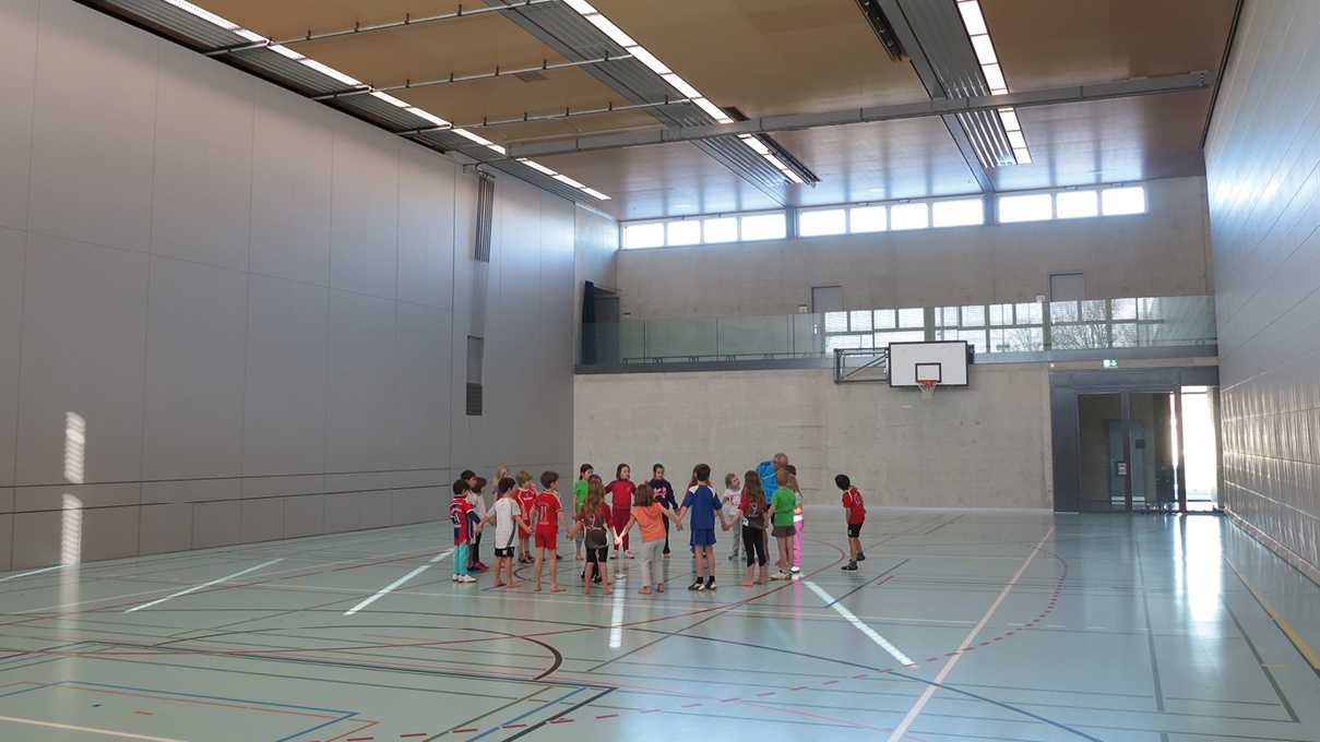 Aachtalhalle, Schweiz